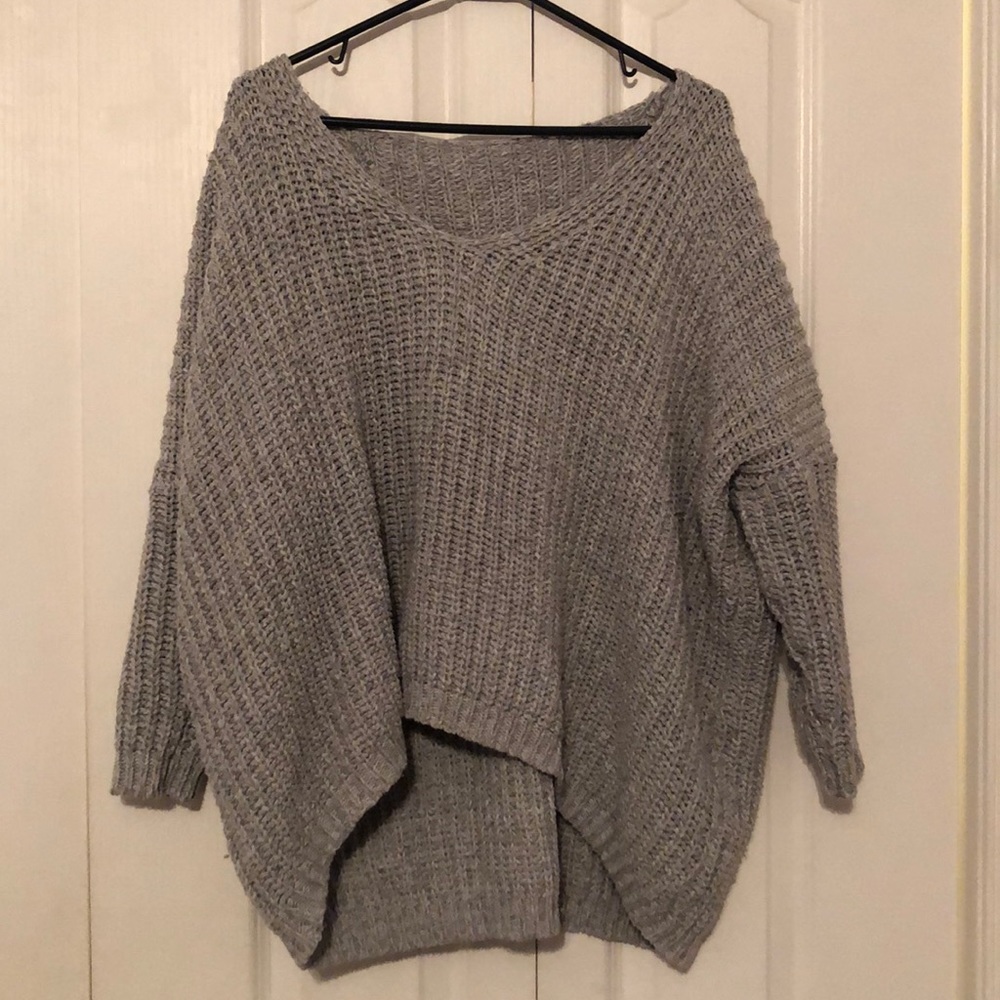 Oversized Grey Sweater